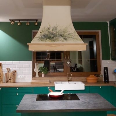 Insular green dream, vague meadow.